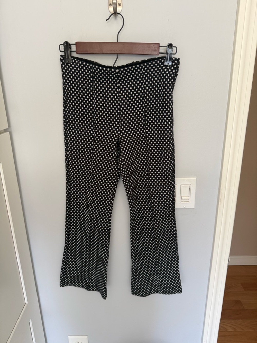 Anthropologie The Essential Crop Flare Pants